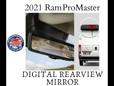 Digital Mirror 2021 Ram Promaster