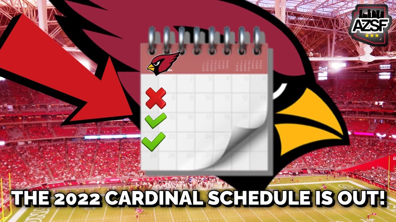 The 2022 Arizona Cardinals Schedule Has Been RELEASED!! | Discussion & Reaction