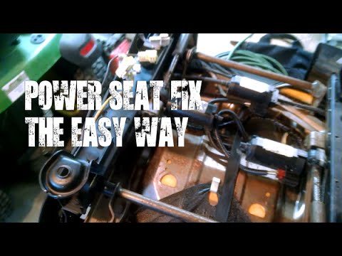 Power Seat Repair  -2004 Ford Escape - DIY simple fix