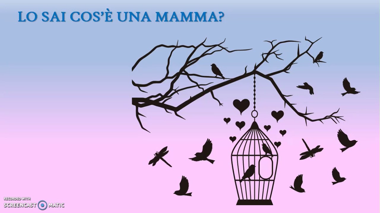 Watch Now Lo sai cos'è una mamma Lo sai cos'è una mamma