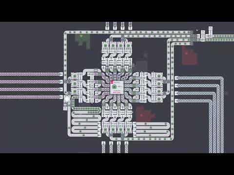 HUB delivery system | Shapez.io