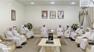 Fujairah Ruler receives Chief Executive Officer of ENOC Group