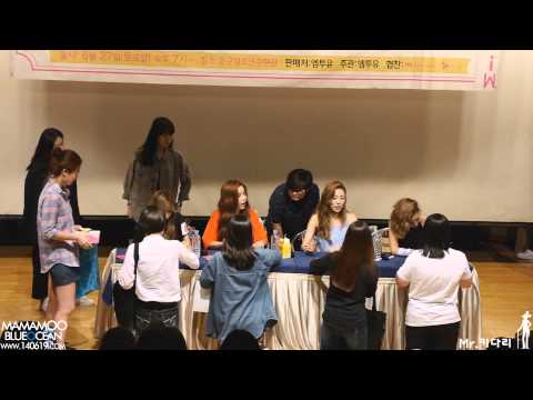 [직캠/Fancam] 150627 중구청 소년수련관 마마무 팬싸인회(MAMAMOO Fan's signing) part.2 by Mr.키다리