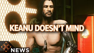 Keanu Thinks It's "Nice" That People Want To Do The Nasty With Johnny Silverhand