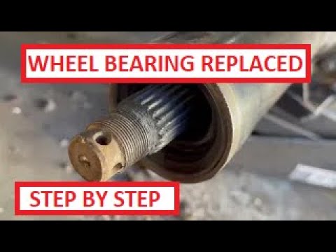 2017-2022 Honda Foreman Rancher TRX420 500 520 Rear Left Wheel Bearing Replacement Installation