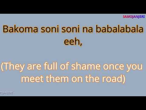 FRANCO & LE TP OK JAZZ -SADOU LYRICS & ENGLISH TRANSLATION.