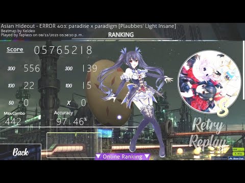 Asian Hideout - ERROR 403 paradise x paradigm [Plaubbes' Light Insane] S