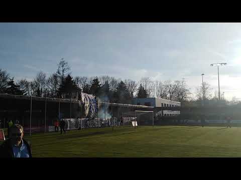 FSV Wacker 90 Nordhausen vs Carl Zeiss Jena 2:0 Choreo und Rauch/Pyro der Nordhausen Fans 17.04.2019