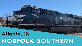 preview picture of video 'Norfolk Southern In Atlanta, TX'