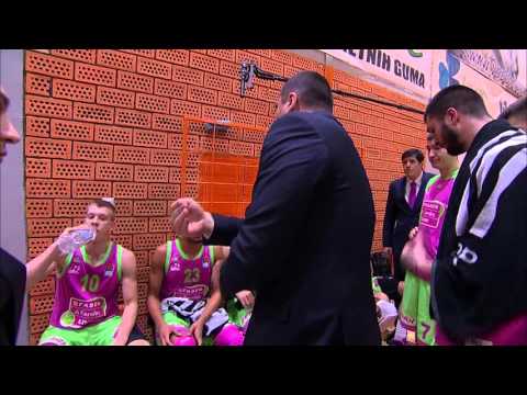 ABA Liga 2015/16, Round 22 match: Mega Leks - Cedevita (31.1.2016)