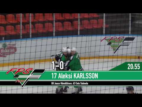 SUOMI-SARJA 2016-2017: 30.10.2016 FPS - AIK 1-4