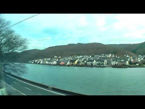River Mosel Valley - Cochem to Koblenz minute by minute by train