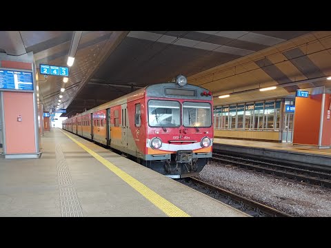 wjazd ED72-012 do Krakowa Głównego.