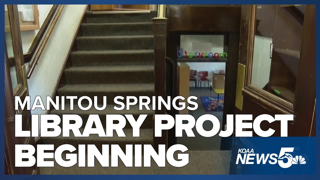 New funding allows renovation work to start at Manitou Springs Library