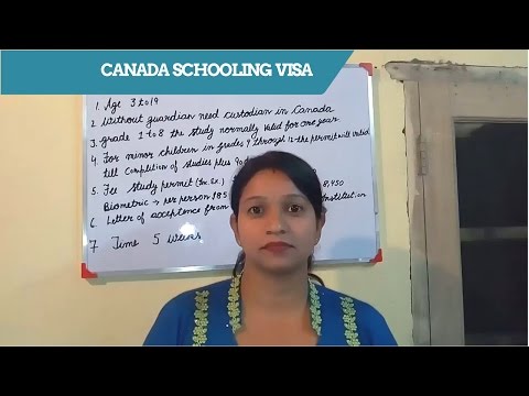 Canada Schooling Visa : Complete Detail of Schooling Visa for Canada Video