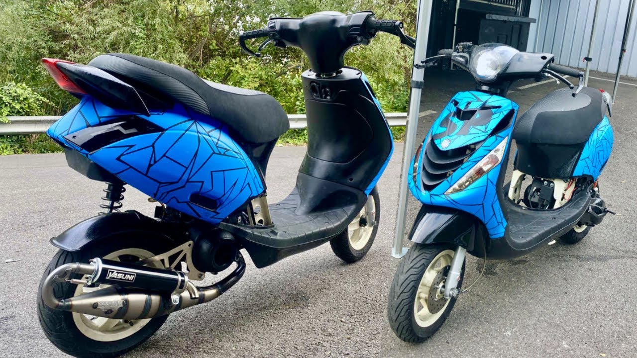 PASSAGE DU ZIP AU BANC !!! KIT 70 MALOSSI FONTE