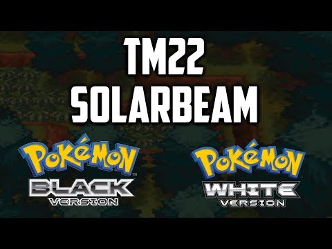 Where to Find TM22 Solarbeam in Pokemon Black & White