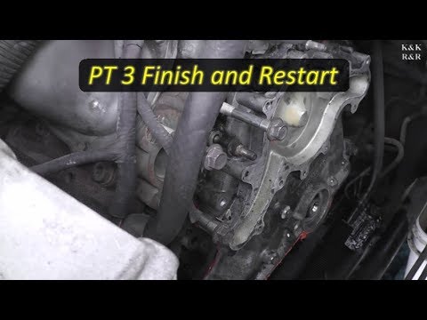 1996 Ford Timing Cover Pt 3 Final (Timing Cover Installation and Retest)