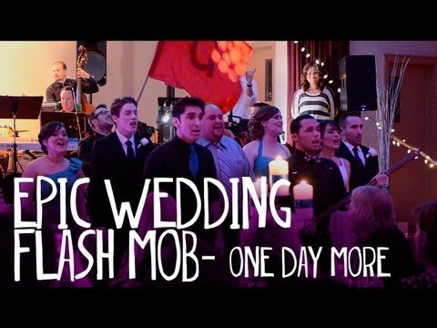 EPIC Les Misérables Wedding Flash Mob