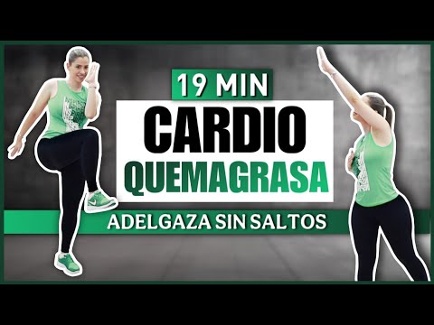 CARDIO SIN SALTOS 🔥 20 MINUTOS PARA UNA PÉRDIDA DE PESO EFECTIVA | QUEMAGRASA Y ADELGAZA SIN IMPACTO