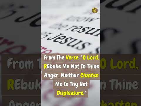 P006 Q1 from Explained Psalms Series with Quiz #facts #biblequiz #godsword #shorts #jesus #bible