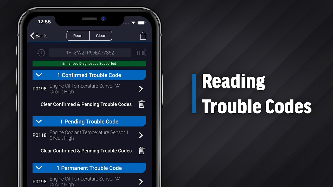 Reading Trouble Codes