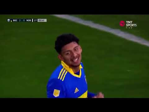 Gol de Medina hoy (boca)