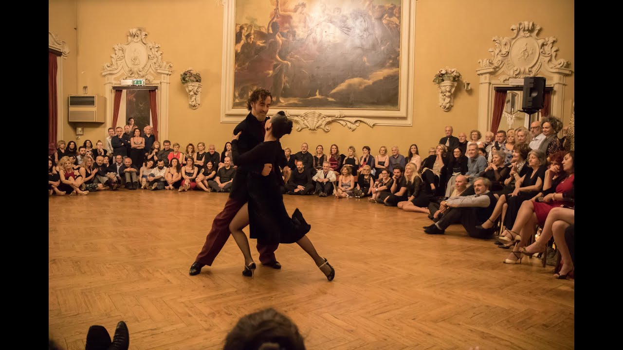 Pablo Veron & Cecilia Capello bailan en Forlí, Emilia Romagna, Italia, Mayo 2019, 3