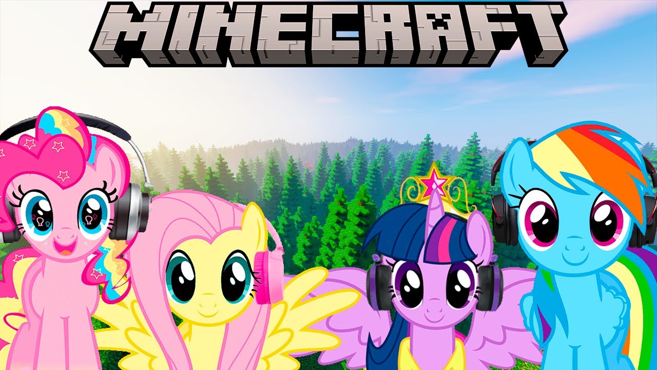My Little Pony Plays Minecraft 1
