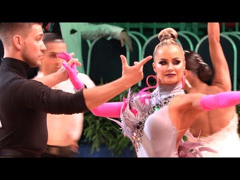 Timur Imametdinov - Nina Bezzubova GER | Cha Cha Cha | WDSF GrandSlam Latin - Rimini 2018