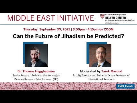 Can the Future of Jihadism be Predicted? (9/30/2021)