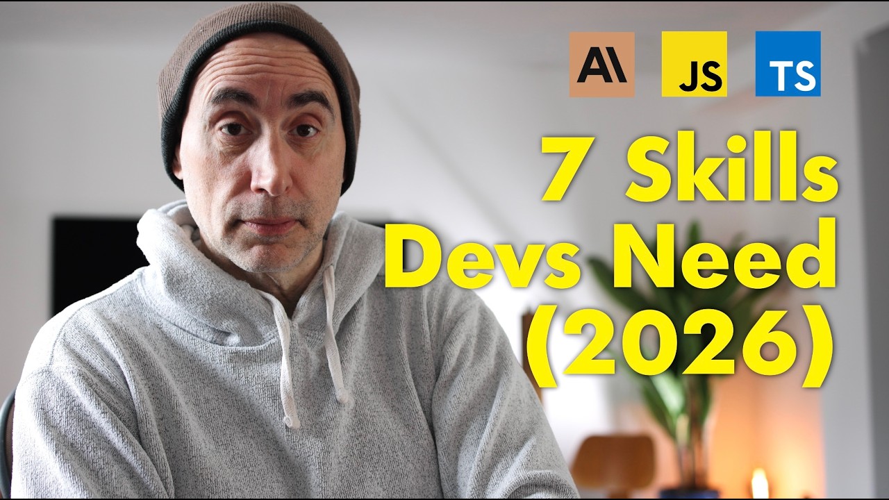The 7 Skills Developers Actually Need in 2026