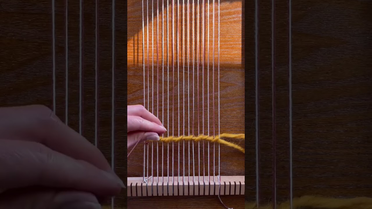 My favorite techniques to start a weaving
