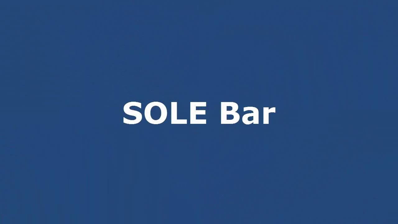 Play SOLE Bar