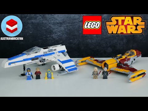 Vidéo LEGO Star Wars 75364 : L’E-wing de la Nouvelle République contre le chasseur de Shin Hati