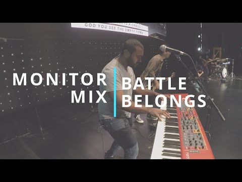 Battle Belongs | Phil Wickham | Piano In ear Monitor Mix | LIVE CAM