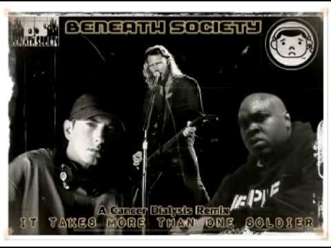 Metallica ft. Eminem & Mykill Miers - Takes More Than One Soldier (A BENEATH SOCIETY  Remix )