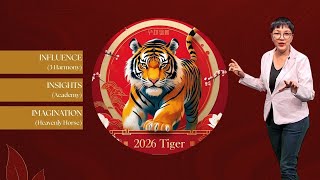 2026 TIGER ZODIAC | Influence. Insights. Imagination