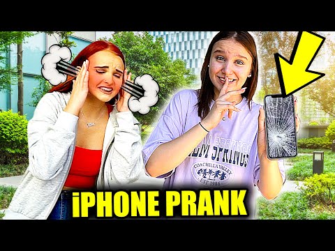 iPhone von Schwester ZERSTÖRT ! 😳 (Sie rastet aus ) - Celina