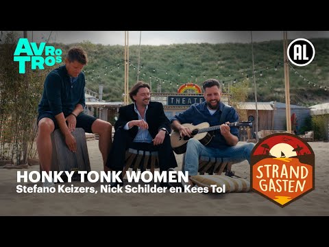 Stefano Keizers, Nick Schilder en Kees Tol - Honky Tonk Women | Strandgasten