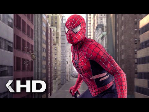 Spider-Man vs. Doctor Octopus Train Fight Scene - Spider-Man 2 (2004)