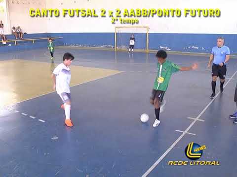 Sidnei Marinho narra Canto Futsal x Ponto Futuro, no Carioca Sub 13