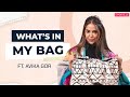 What S In My Bag With Avika Gor Fashion Beauty Avika Gor Pinkvilla