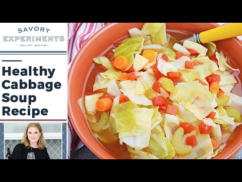 Healthy Cabbage Soup Recipe