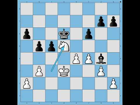 Šah 44-Katalanska partija u kojoj je brzo uđeno u remi završnicu