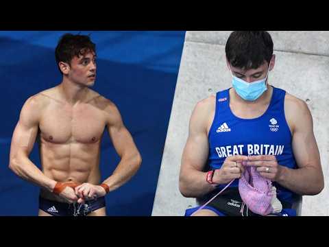 Why Olympians Are Obsessed With Knitting