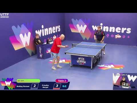 WINners CUP table 2  10.01   Boklag Roman - Priadko Sergei  16:30