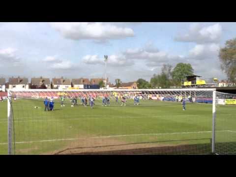 AFC Wimbledon Atmosphere After Final Game