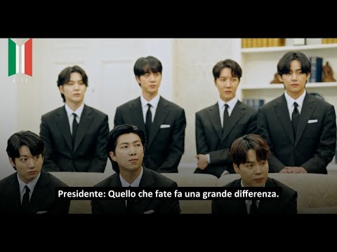 [SUB ITA] BTS at the White House