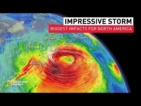 Impressive winter storm turns into massive Nor'easter, biggest impacts